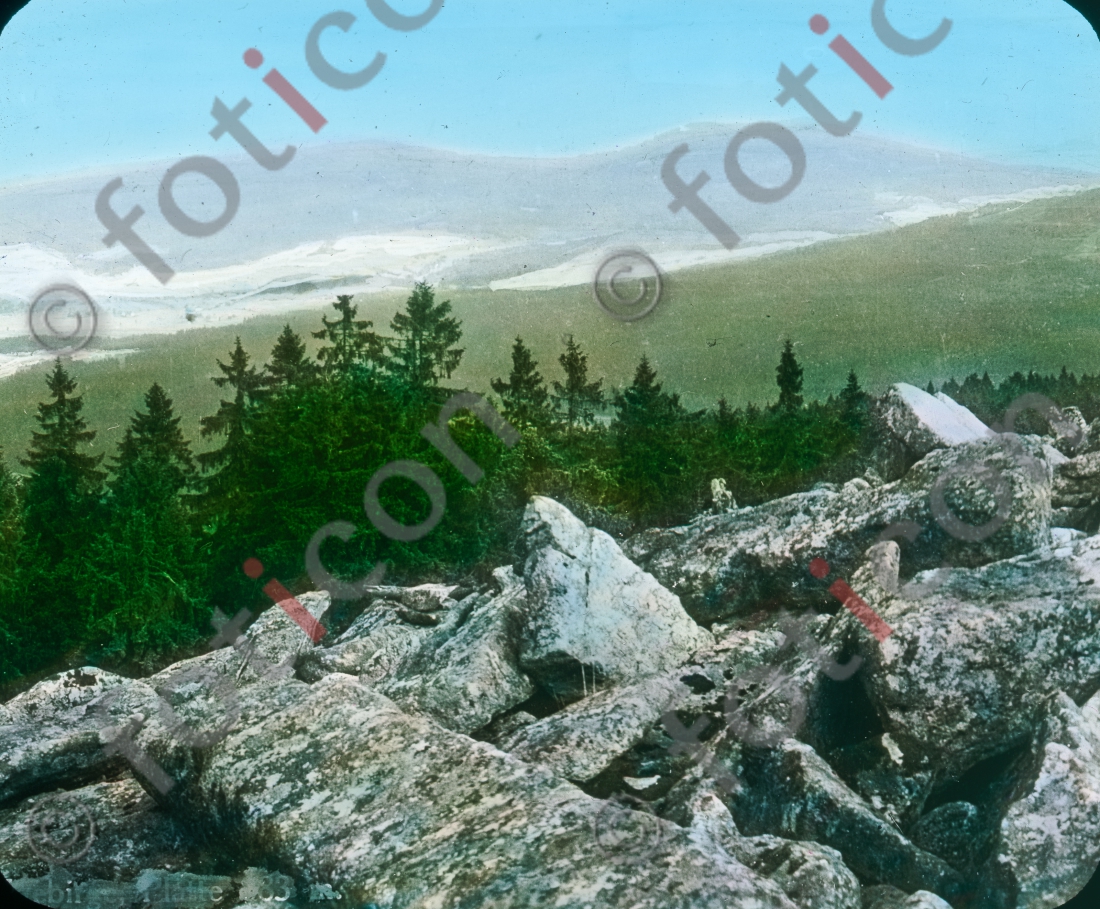 Das Fichtelgebirge | The Fichtel Mountains - Foto foticon-simon-162-015.jpg | foticon.de - Bilddatenbank für Motive aus Geschichte und Kultur